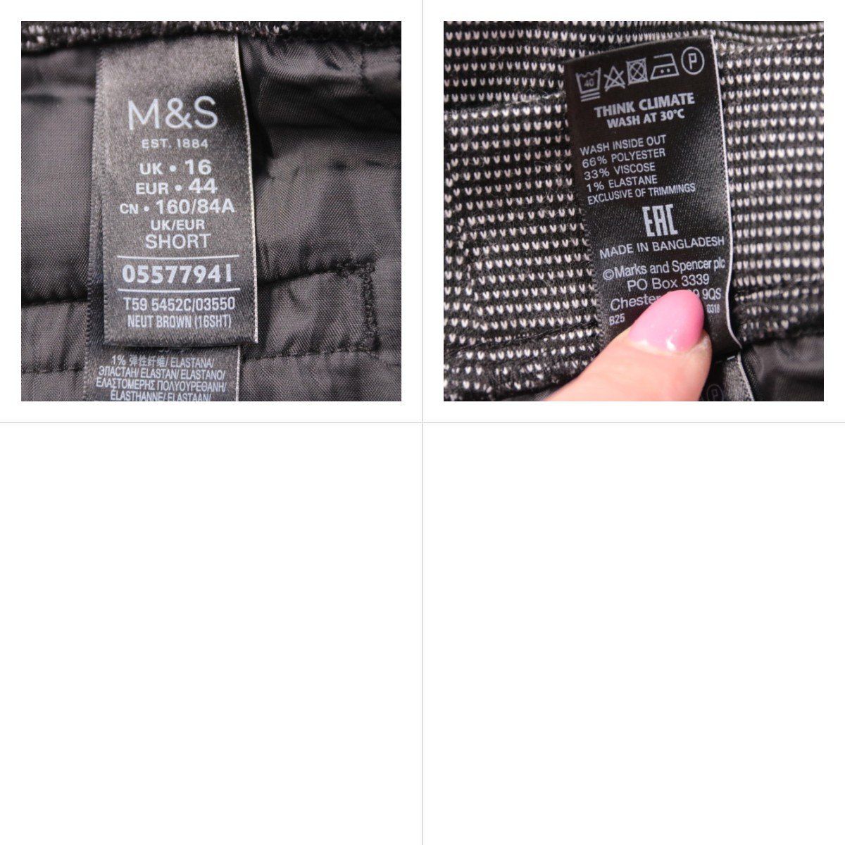 брюки M&S