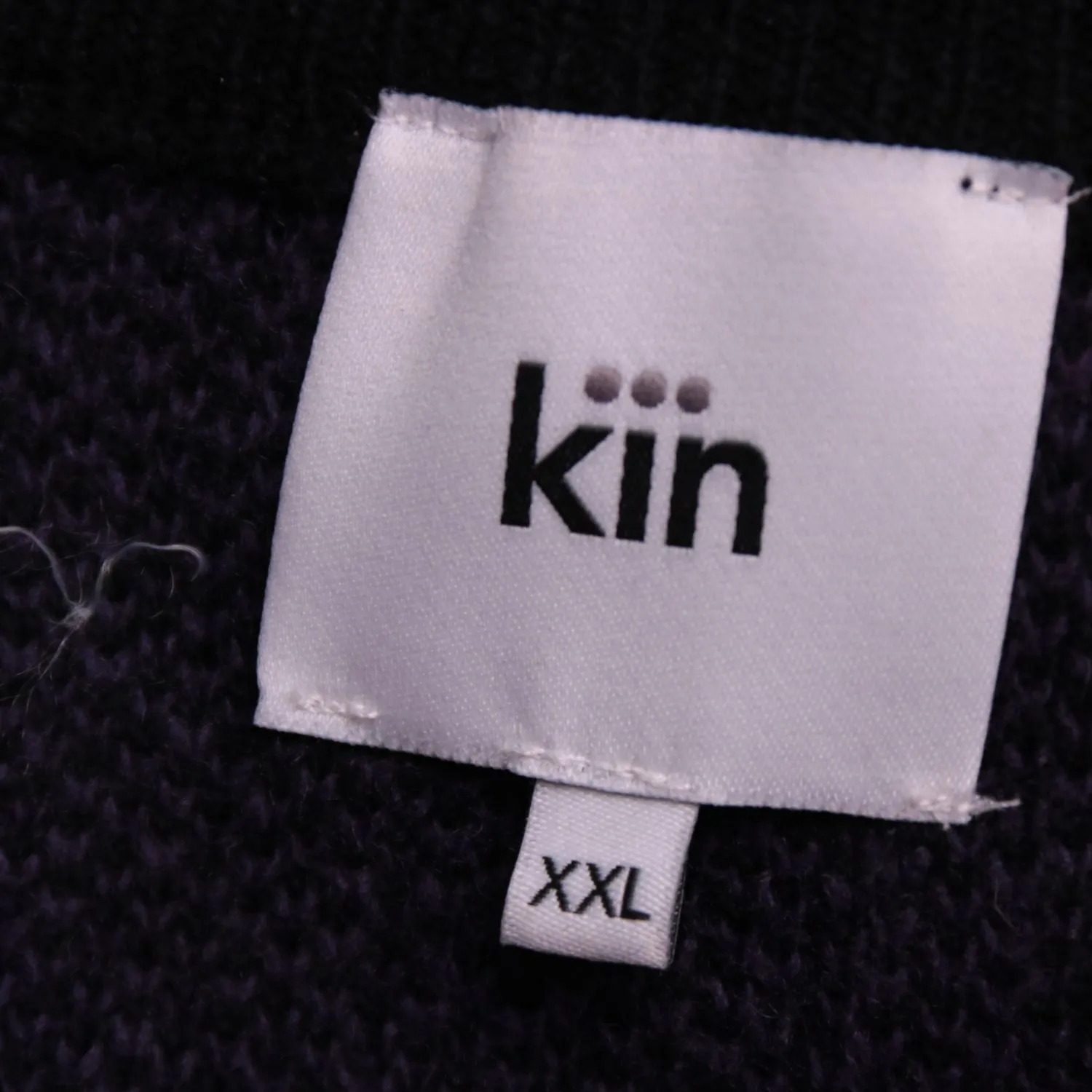 Фиолетовый джемпер kin с абстрактным узором, размер 56 (XXL)
